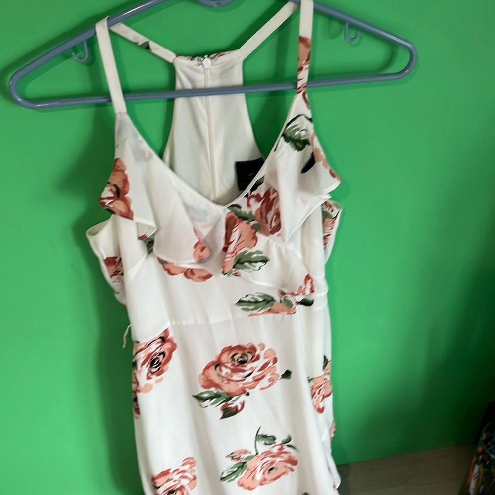Disney Princess ruffled floral dress size small
